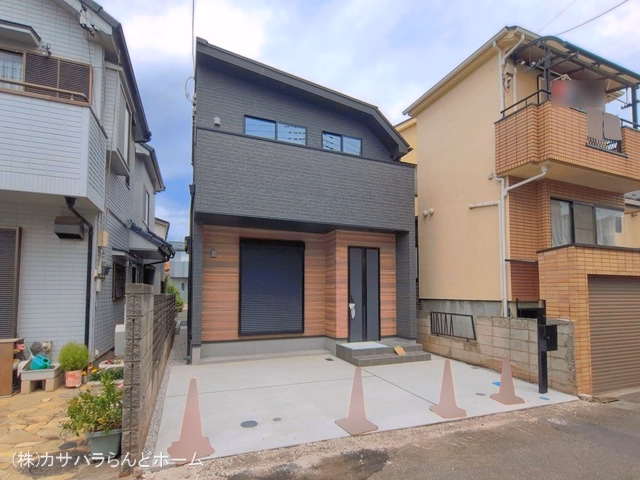 埼玉県川越市砂新田５丁目の新築戸建て完成写真 2026年6月21日撮影
