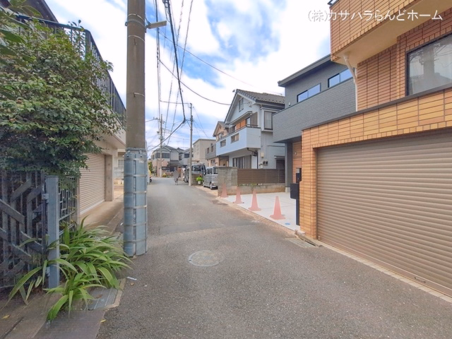 埼玉県川越市砂新田５丁目の新築戸建て完成写真 2026年6月21日撮影