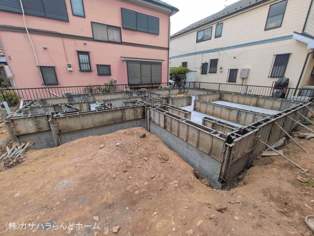 埼玉県川越市大字藤間の新築戸建て基礎写真 2026年4月21日撮影