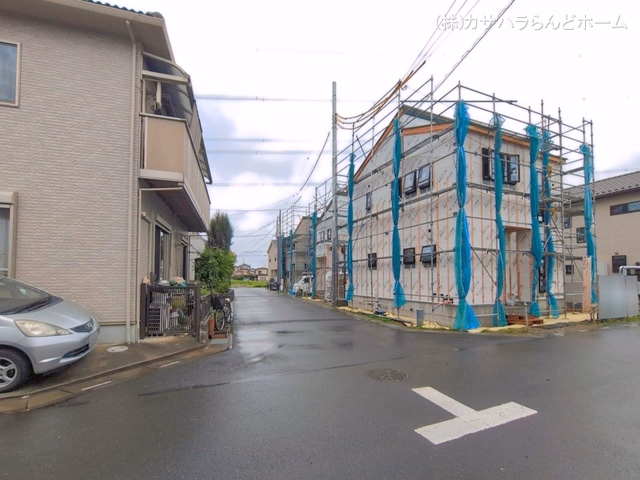 埼玉県鶴ヶ島市大字下新田の新築戸建てシート写真 2026年6月25日撮影