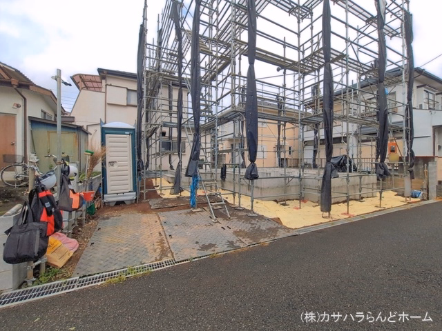 新築戸建て 川越市霞ヶ関北4丁目2番 A号棟 基礎