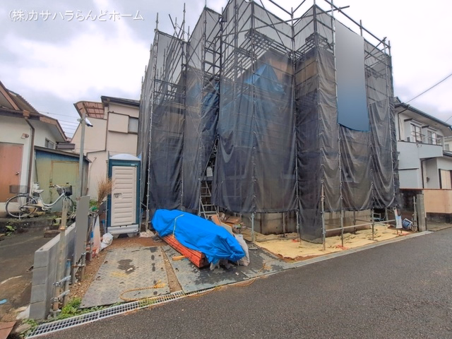 川越市霞ケ関北4丁目（戸建）A 上棟