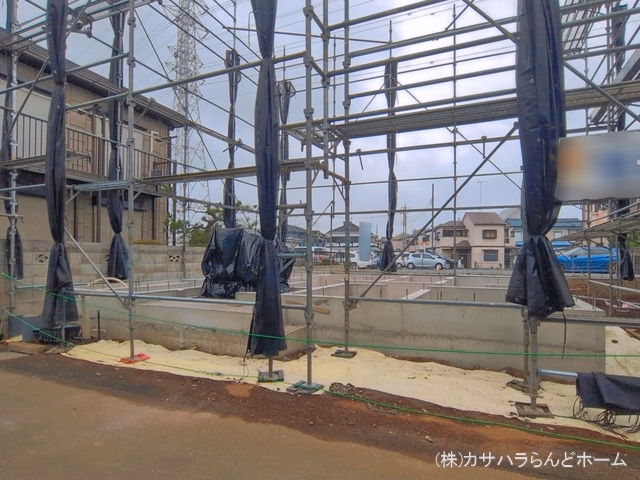 川越市大字下新河岸(戸建)A 基礎