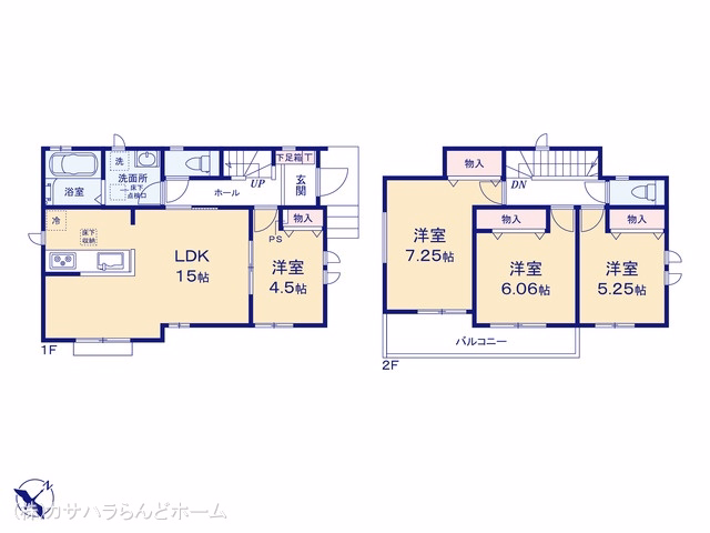 川越市大字砂（戸建）A 間取図