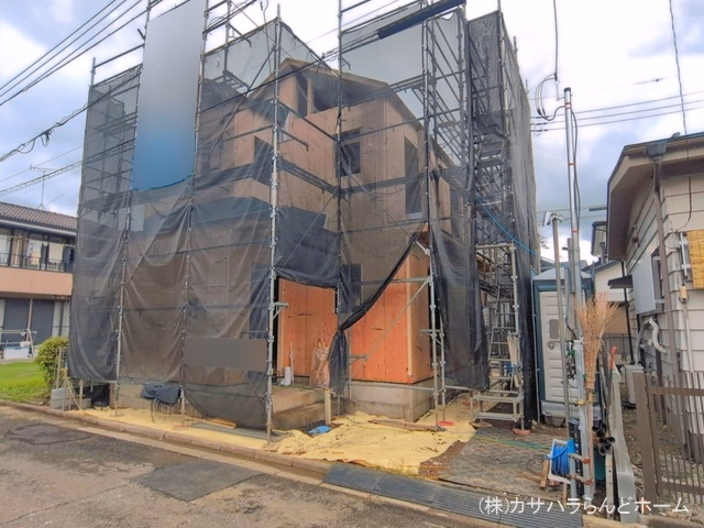 川越市大字的場(戸建)A 上棟
