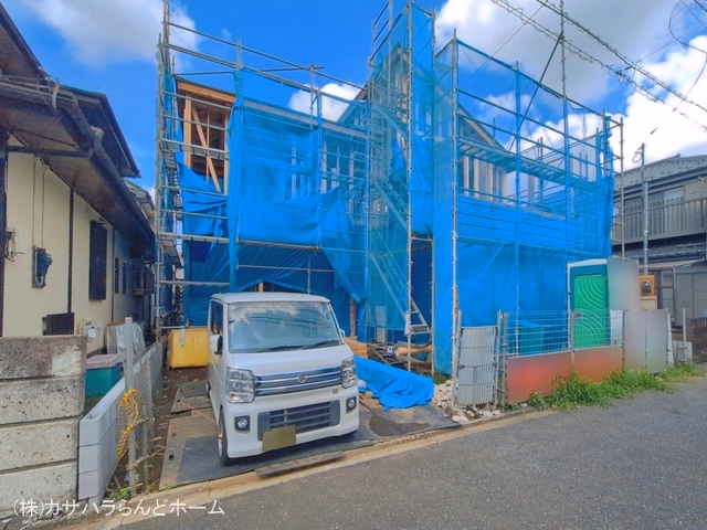 川越市霞ケ関北6丁目（戸建）01 上棟