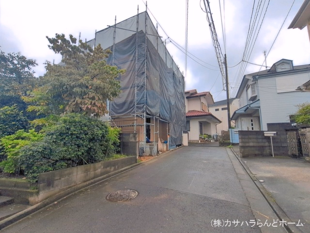 川越市大字砂新田（戸建） 上棟