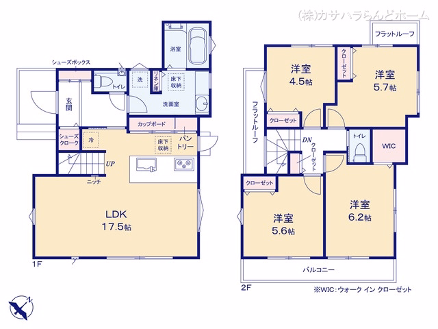 川越市大字砂新田(戸建) 間取図