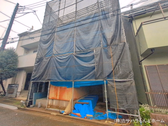 川越市脇田新町(戸建) 上棟