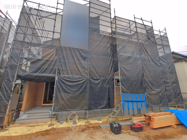 新築戸建て 川越大塚 1号棟 上棟