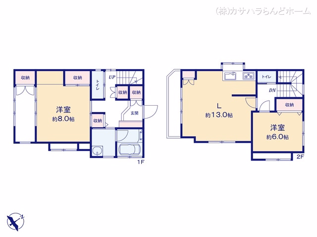 川越市砂新田6丁目 間取図
