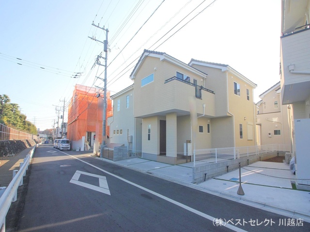 埼玉県川越市むさし野の新築戸建て完成写真 2023年12月6日撮影