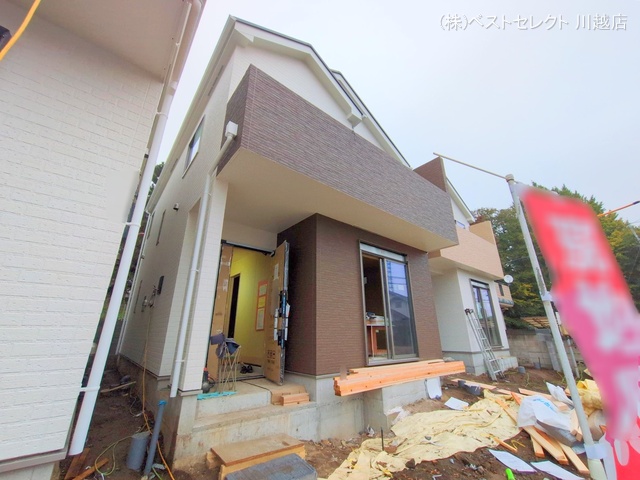 埼玉県川越市郭町２丁目の新築戸建て外構写真 2024年11月14日撮影