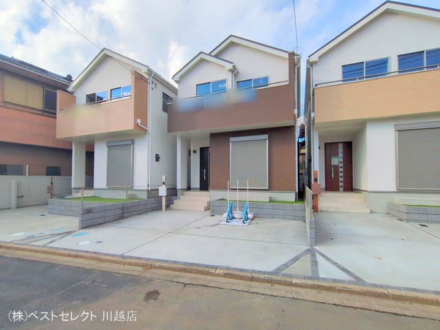 埼玉県川越市郭町２丁目の新築戸建て完成写真 2025年1月6日撮影