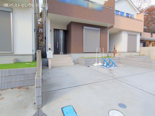 埼玉県川越市郭町２丁目の新築戸建て完成写真 2025年1月6日撮影