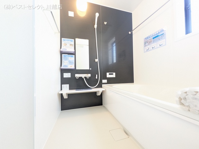 埼玉県川越市今成1丁目の新築戸建てお風呂写真 2025年8月28日撮影