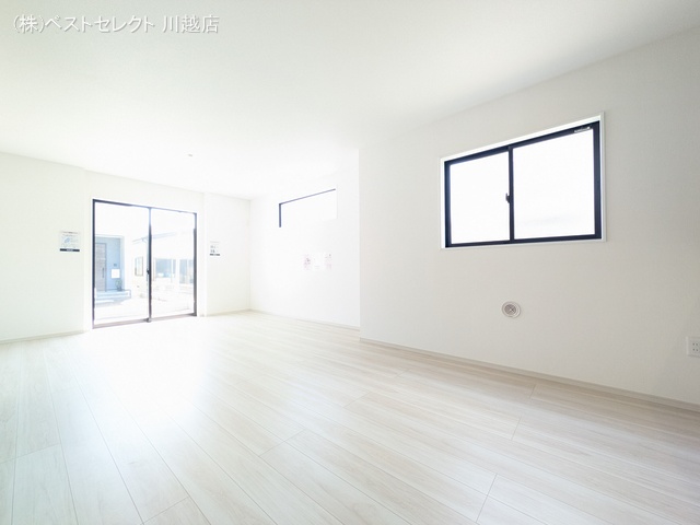 埼玉県川越市今成1丁目の新築戸建てリビング写真 2025年8月28日撮影