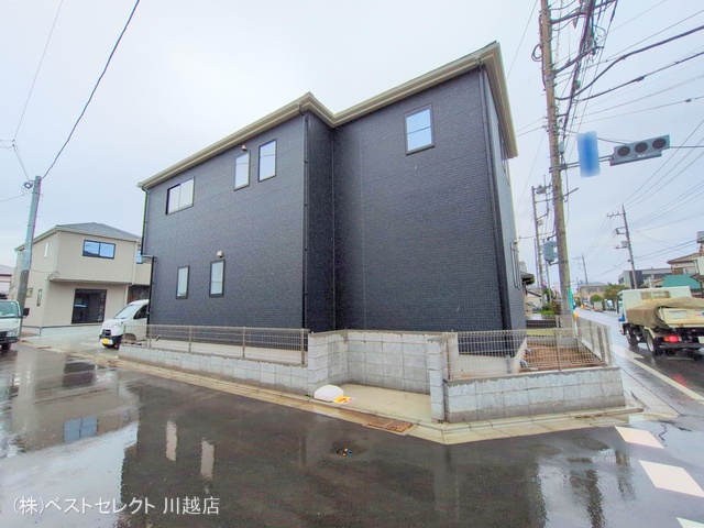埼玉県川越市今成1丁目の新築戸建て外構写真 2024年11月19日撮影