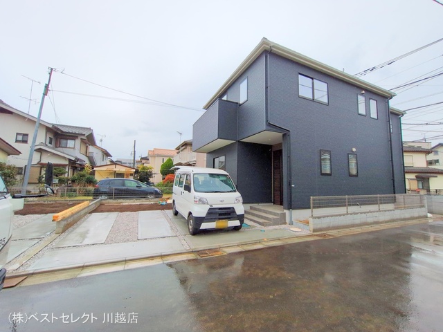 埼玉県川越市今成1丁目の新築戸建て外構写真 2024年11月19日撮影