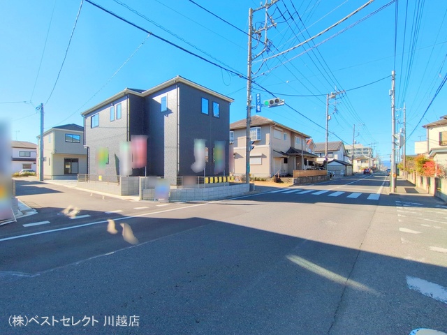 埼玉県川越市今成1丁目の新築戸建て完成写真 2024年12月22日撮影