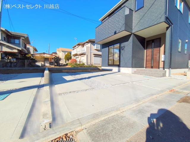 埼玉県川越市今成1丁目の新築戸建て完成写真 2024年12月22日撮影