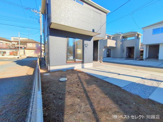 埼玉県川越市今成1丁目の新築戸建て完成写真 2024年12月22日撮影