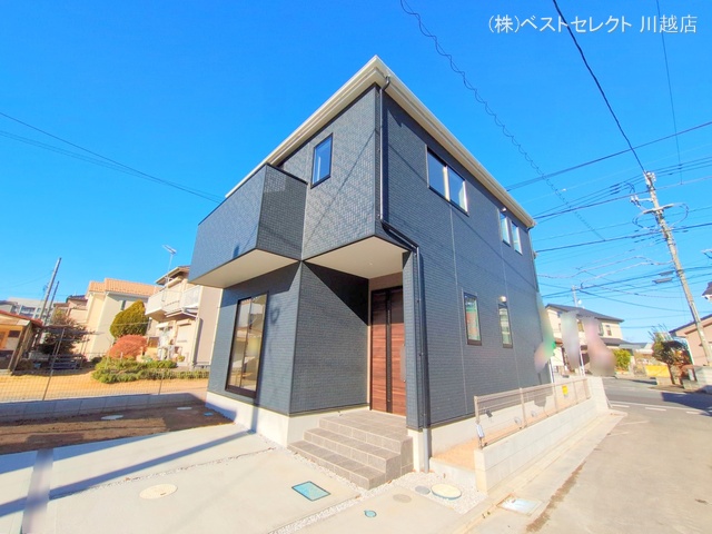 埼玉県川越市今成1丁目の新築戸建て完成写真 2024年12月22日撮影
