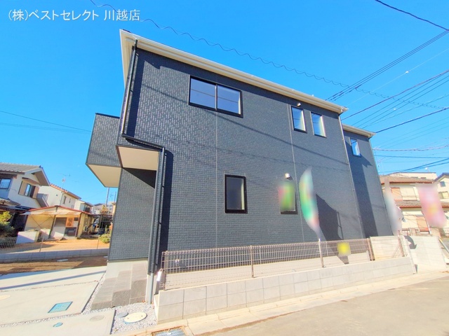 埼玉県川越市今成1丁目の新築戸建て完成写真 2024年12月22日撮影