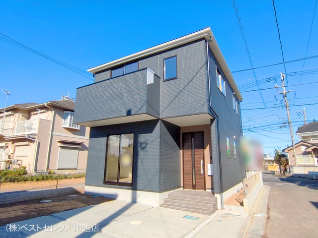 埼玉県川越市今成1丁目の新築戸建て完成写真 2024年12月22日撮影