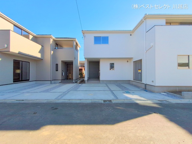 埼玉県川越市今成1丁目の新築戸建て完成写真 2024年12月22日撮影