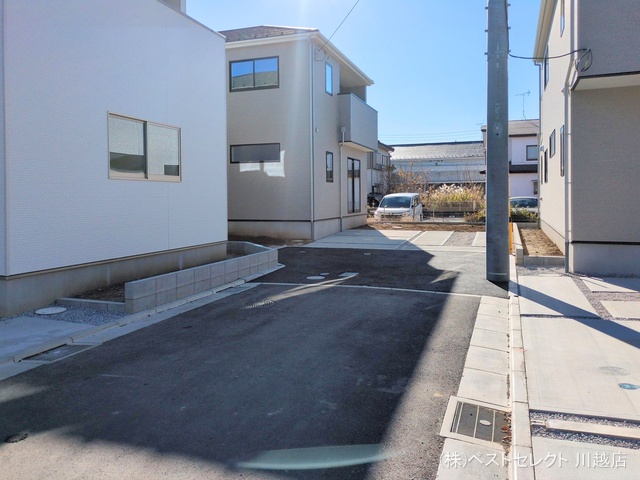埼玉県川越市今成1丁目の新築戸建て完成写真 2024年12月22日撮影