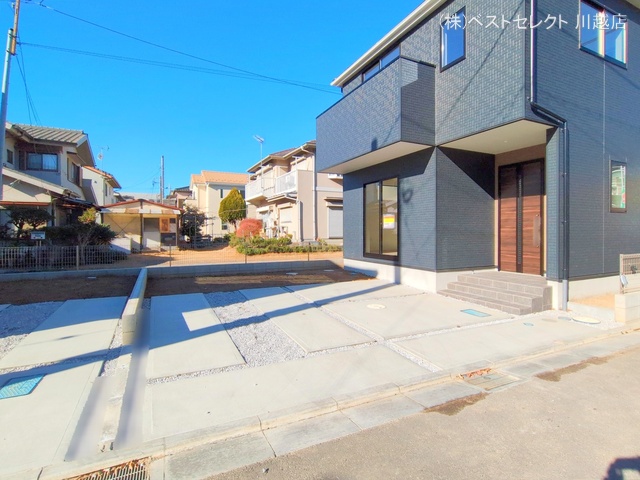 埼玉県川越市今成1丁目の新築戸建て完成写真 2024年12月22日撮影