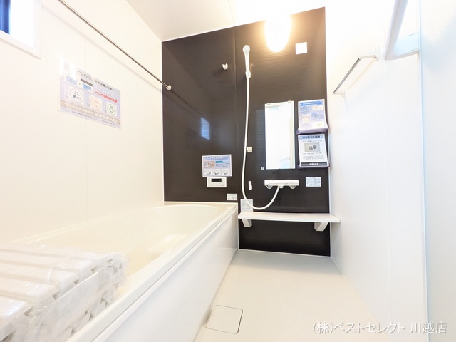 埼玉県川越市今成1丁目の新築戸建てお風呂写真 2025年8月28日撮影