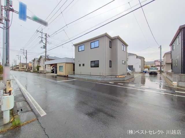 埼玉県川越市今成1丁目の新築戸建て完成写真 2024年11月19日撮影