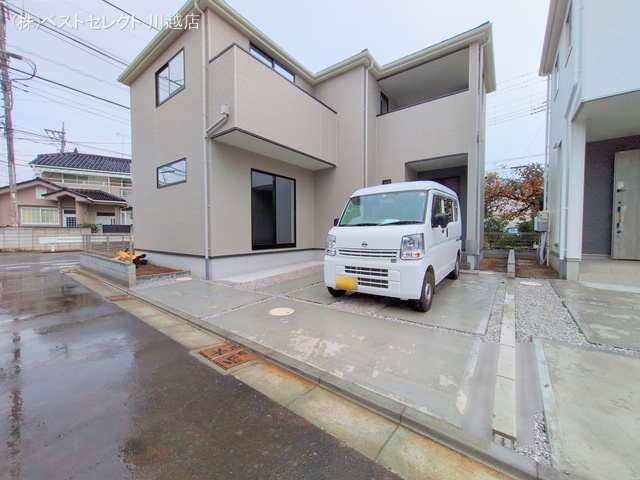 埼玉県川越市今成1丁目の新築戸建て完成写真 2024年11月19日撮影
