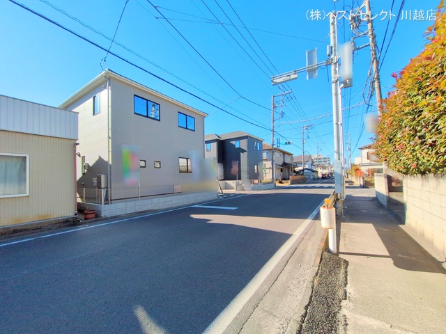 埼玉県川越市今成1丁目の新築戸建て完成写真 2024年12月22日撮影