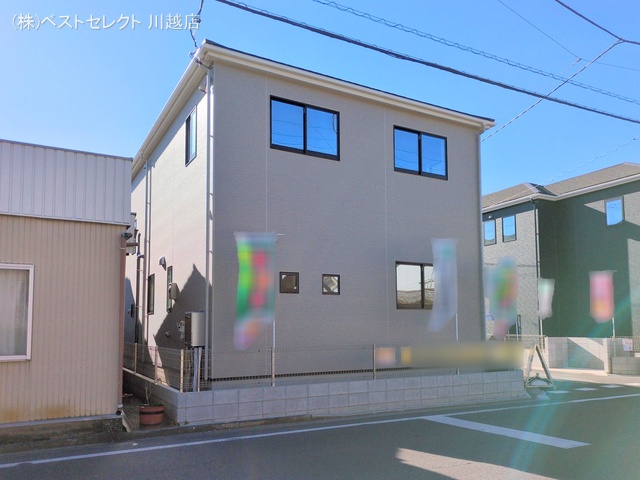 埼玉県川越市今成1丁目の新築戸建て完成写真 2024年12月22日撮影