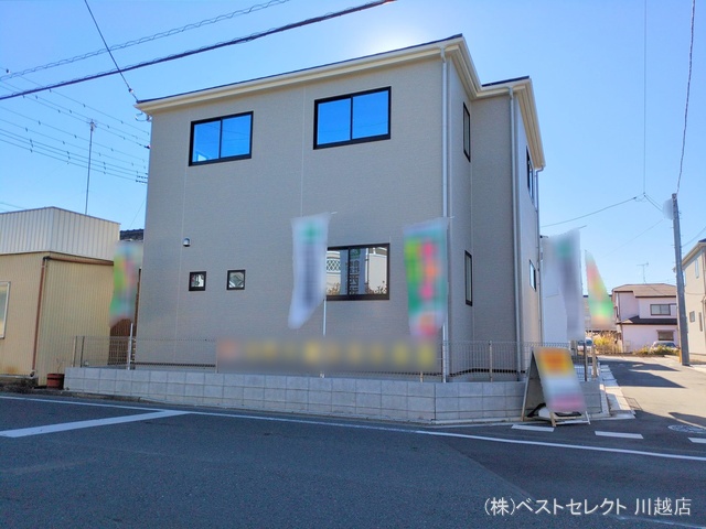埼玉県川越市今成1丁目の新築戸建て完成写真 2024年12月22日撮影