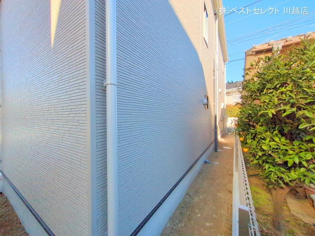 埼玉県川越市今成1丁目の新築戸建て完成写真 2024年12月22日撮影