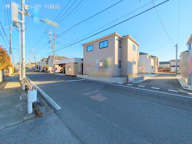 埼玉県川越市今成1丁目の新築戸建て完成写真 2025年1月8日撮影
