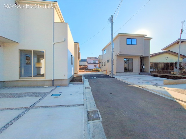 埼玉県川越市今成1丁目の新築戸建て完成写真 2025年1月8日撮影
