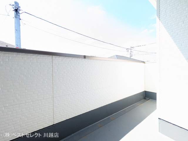 埼玉県川越市今成1丁目の新築戸建てバルコニー写真 2025年8月28日撮影