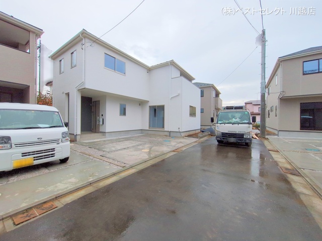 埼玉県川越市今成1丁目の新築戸建て完成写真 2024年11月19日撮影