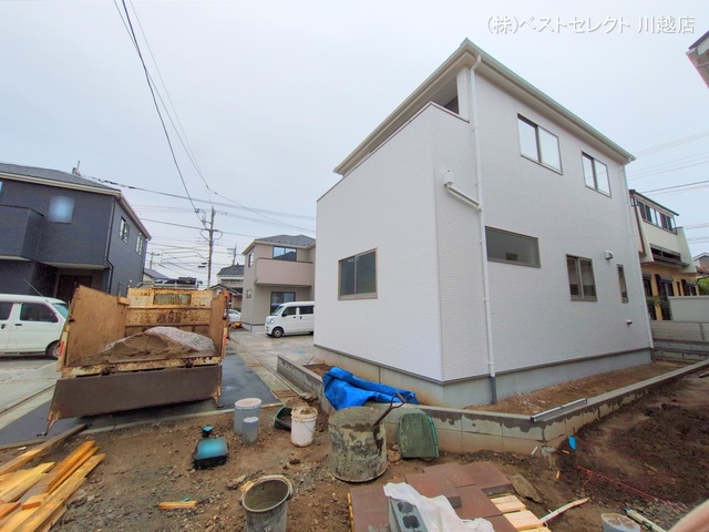 埼玉県川越市今成1丁目の新築戸建て完成写真 2024年11月19日撮影
