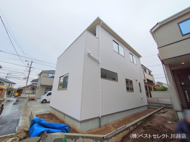 埼玉県川越市今成1丁目の新築戸建て完成写真 2024年11月19日撮影
