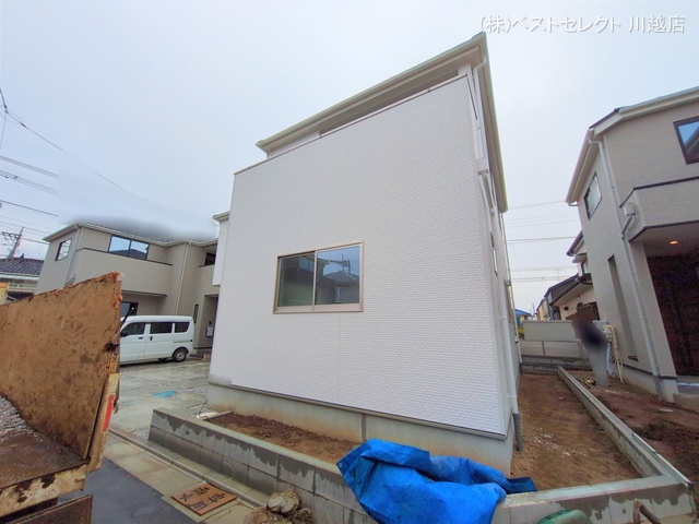 埼玉県川越市今成1丁目の新築戸建て完成写真 2024年11月19日撮影