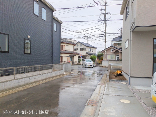埼玉県川越市今成1丁目の新築戸建て完成写真 2024年11月19日撮影