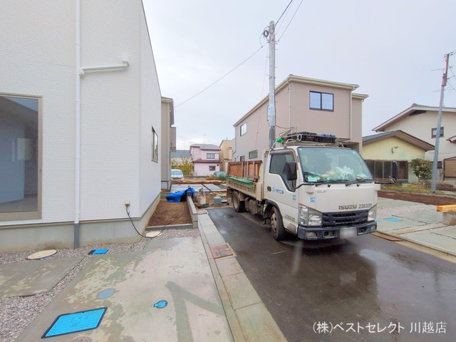 埼玉県川越市今成1丁目の新築戸建て完成写真 2024年11月19日撮影