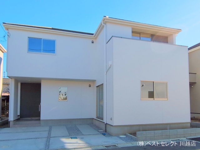埼玉県川越市今成1丁目の新築戸建て完成写真 2024年12月22日撮影