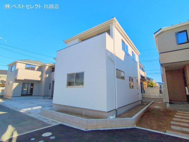 埼玉県川越市今成1丁目の新築戸建て完成写真 2024年12月22日撮影